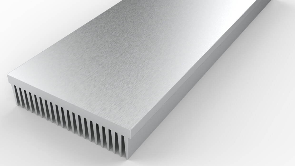 six aluminium wholesale aluminium manufacturer radiused rectangular profiles characteristics and applications heat sinks